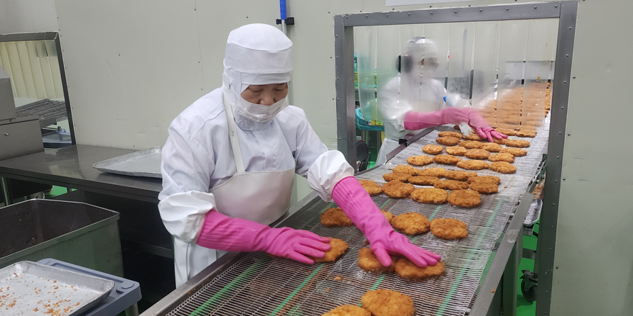 상신종합식품 생산 공정