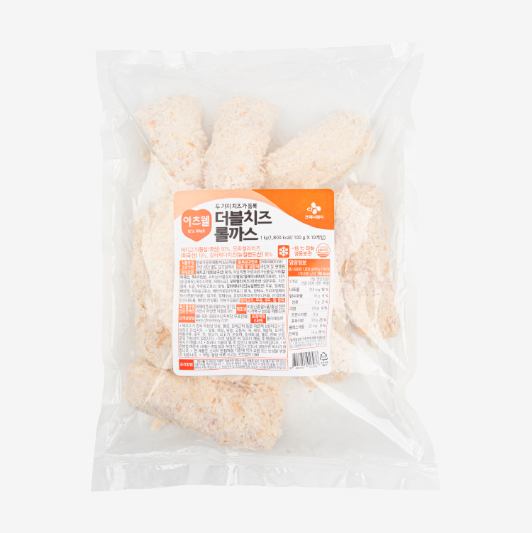 이츠웰 더블치즈 롤까스