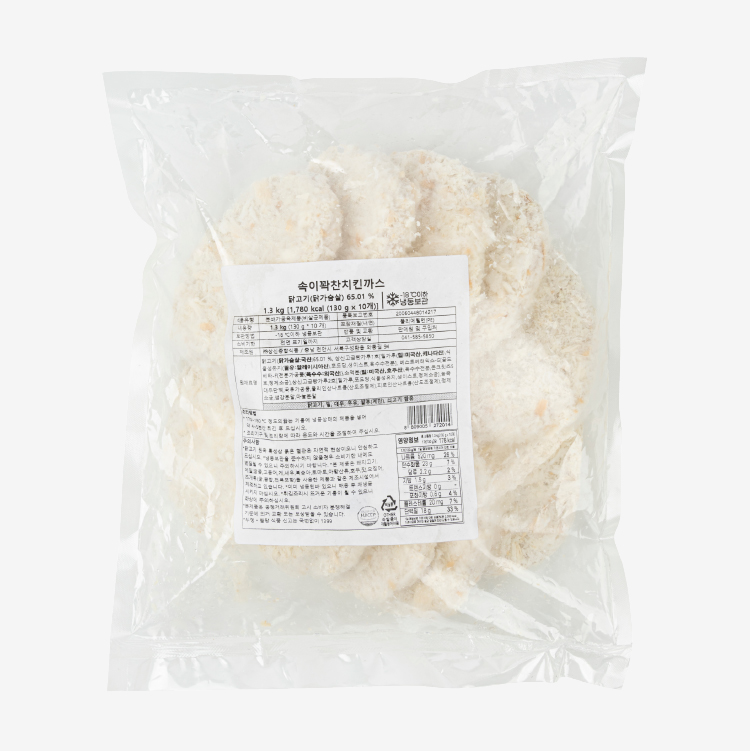 속이 꽉찬 치킨까스