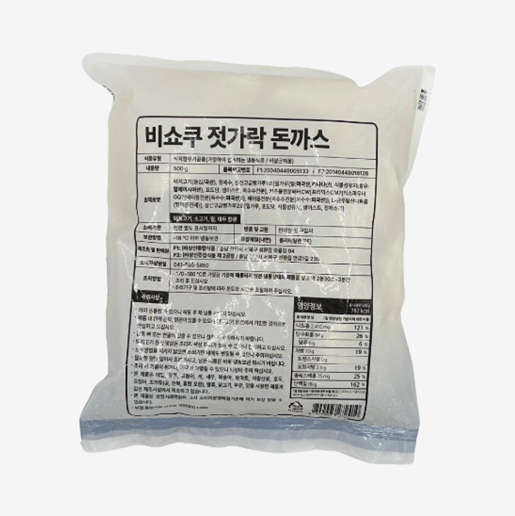 비쇼쿠 젓가락 돈까스 후면 이미지