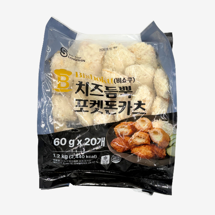 비쇼쿠 치즈듬뿍 포켓 돈카츠