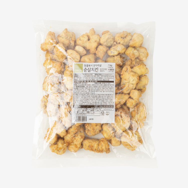 동물복지 닭다리살 순살치킨