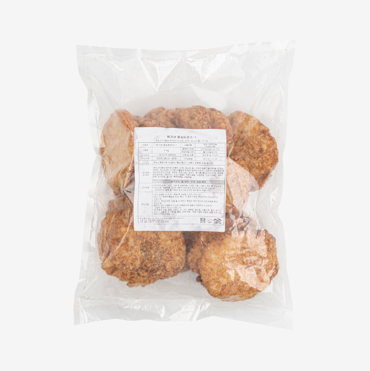 튀겨낸 등심돈까스