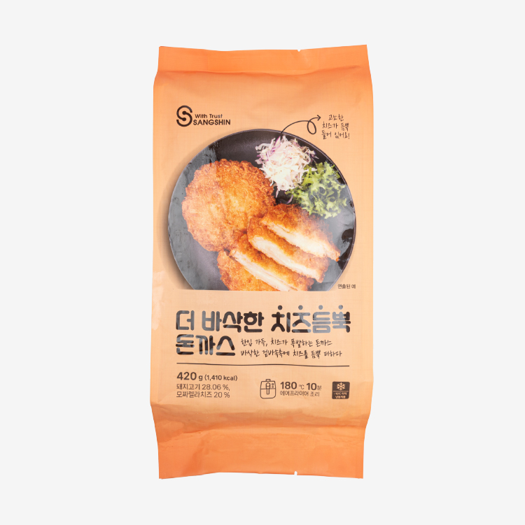 더 바삭한 치즈듬뿍 돈까스