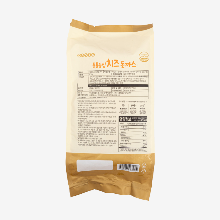 통통등심 치즈돈까스 후면 이미지