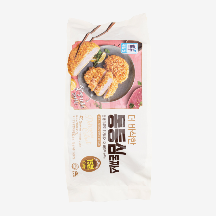 더 바삭한 통등심 돈까스 전면 이미지