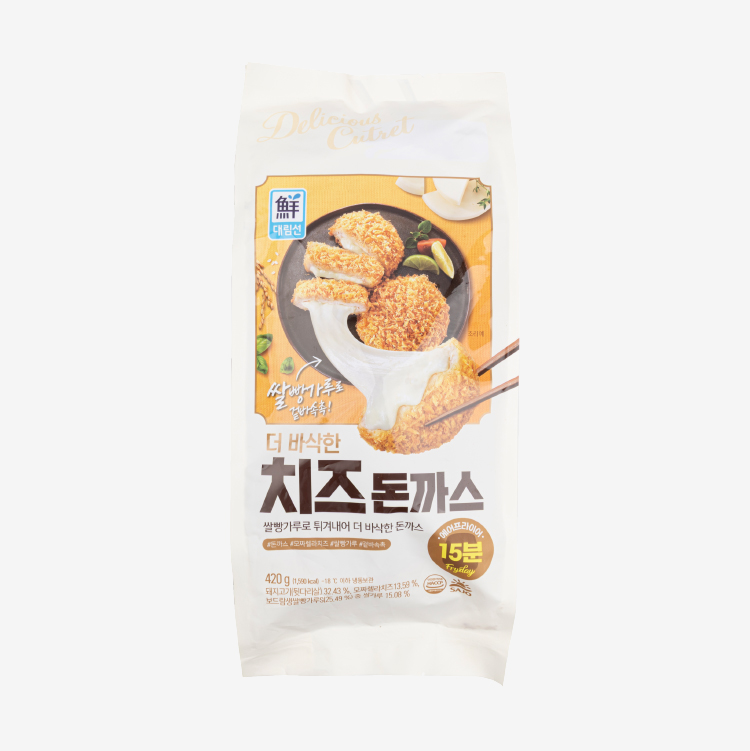 더 바삭한 치즈 돈까스