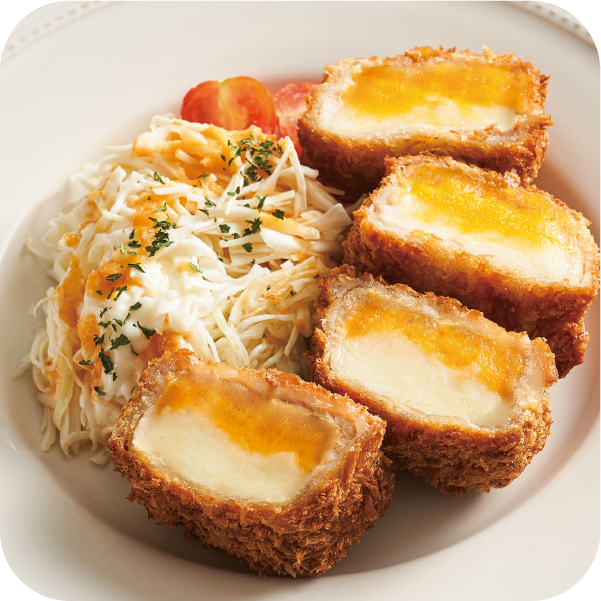 돈까스와 샐러드 이미지